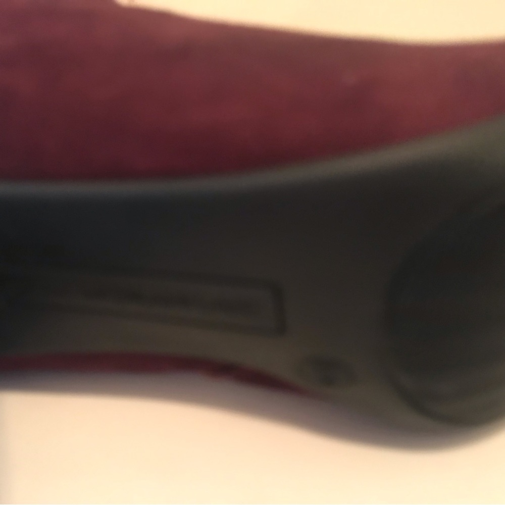Gorgeous Isaac Mizrahi Wine /Burgundy knee high Boots NIB 8.5 - Picture 6 of 16